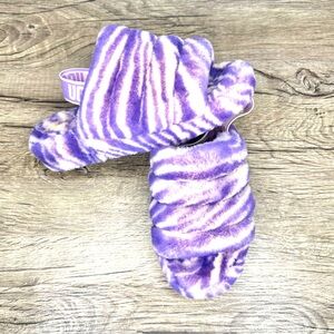 UGG FLUFF YEAH SLIDE PEACH LILAC SHEEPSKIN SLINGBACK SHOE SLIPPER SIZE 7 WOMEN
